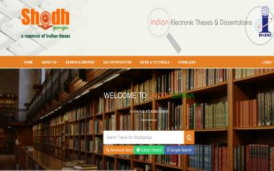 shodhganga website